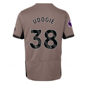 Tottenham Hotspur Destiny Udogie #38 Tredje Tröja Kvinnor 2023-24 Kortärmad